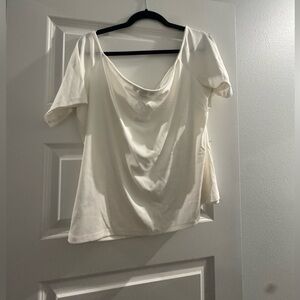 New H&M White Women's off the shoulder Top